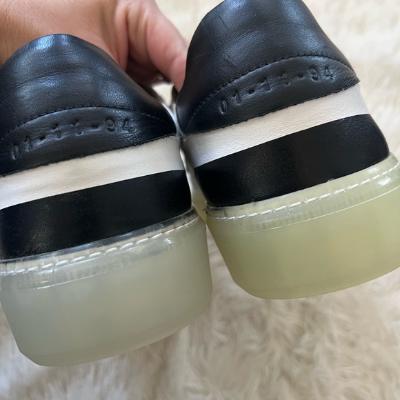 AllSaints Jonah Leather Sneaker - size 42 - Picture 3 of 11